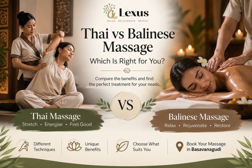 Thai vs Balinese massage
